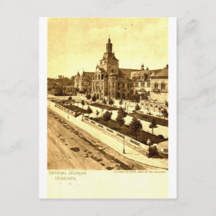 Nationaal Museum München Duitsland 1924  Briefkaart