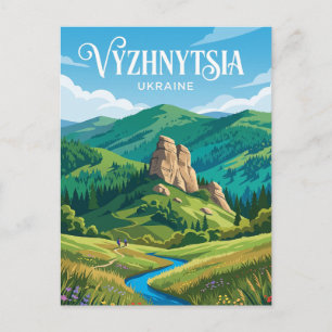 Nationaal Natuurpark Vyzhnytsia Oekraine Briefkaart