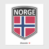 Nationaal - Norge Sticker (Vel)