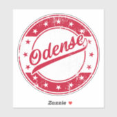 Nationaal - Odense Denmark Sticker (Vel)