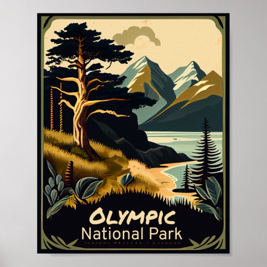  nationaal olympisch park poster (Voorkant)