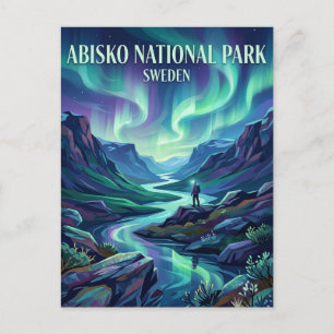 NATIONAAL PARK ABISKO Zweden Briefkaart