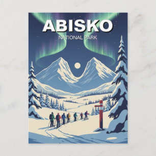 Nationaal park Abisko Zweden Reizen Briefkaart