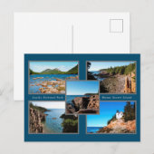 Nationaal park Acadia Best Uitzichten Briefkaart (Voorkant / Achterkant)