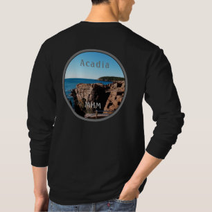 Nationaal park Acadia Gray Thunder Hole T-shirt