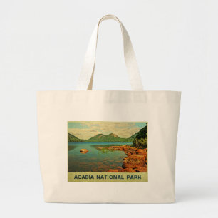 Nationaal park Acadia Grote Tote Bag