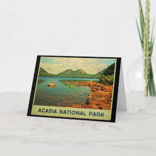 Nationaal park Acadia Kaart