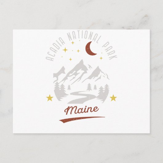  nationaal park Acadia Maine Briefkaart (Voorkant)