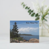 Nationaal park Acadia, Maine Briefkaart (Staand voorkant)