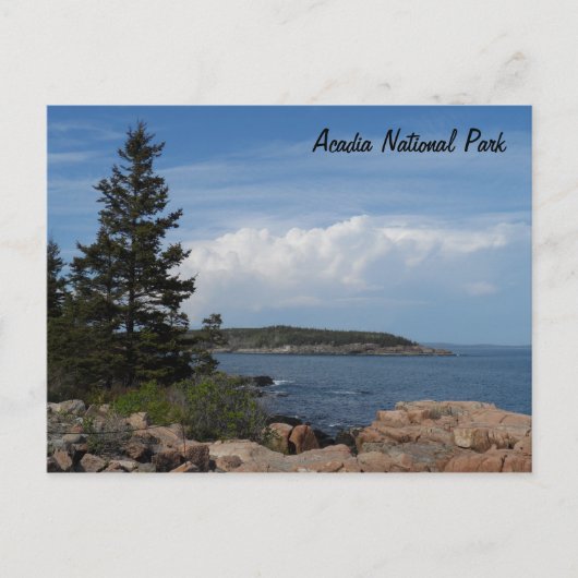 Nationaal park Acadia, Maine Briefkaart (Voorkant)