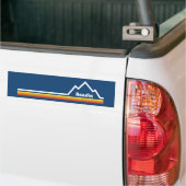 Nationaal park Acadia Maine Bumpersticker (Op Truck)
