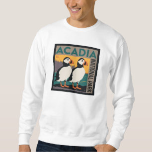 Nationaal park Acadia, Maine Puffins Trui