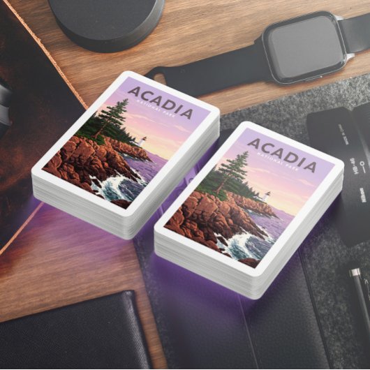 Nationaal Park  Acadia Pokerkaarten