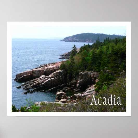 Nationaal park Acadia Poster (Voorkant)