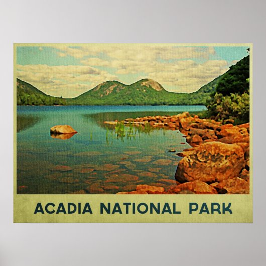 Nationaal park Acadia Poster (Voorkant)