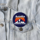 Nationaal Park  Acadia Ronde Button 7,6 Cm (In situ)