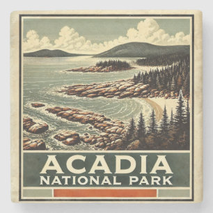 Nationaal park Acadia Stenen Onderzetter