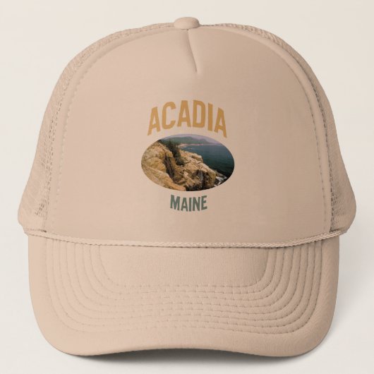 Nationaal park Acadia Trucker Pet (Voorkant)