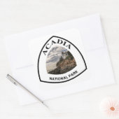 Nationaal park Acadia Vierkante Sticker (Envelop)