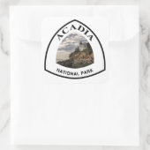 Nationaal park Acadia Vierkante Sticker (Tas)