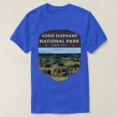 Nationaal park Addo Elephant T-shirt (Design voorkant)
