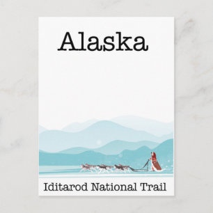 Nationaal park Alaska Briefkaart