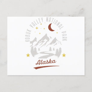 Nationaal park Alaska in de  Kobuk Briefkaart