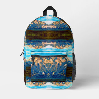 nationaal park Alaska Mt Mckinley Bedrukte Rugzak