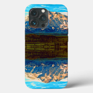 nationaal park Alaska Mt Mckinley iPhone 13 Pro Hoesje