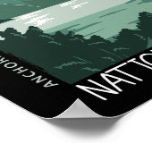 Nationaal park Alaska —  verhit Poster (Hoek)