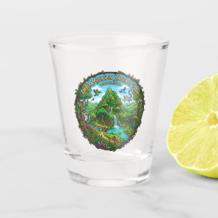 Nationaal park Amber Mountain Madagaskar Shot Glas