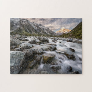 Nationaal park Aoraki Mt. Cook Nieuw-Zeeland Legpuzzel