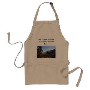 Nationaal park Apron Yosemite Standaard Schort