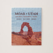 Nationaal park Arch Moab Utah in waterverf Legpuzzel (Verticaal)