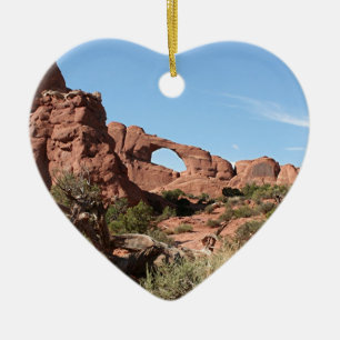 Nationaal park Arches, bij Moab, Utah, Verenigde S Keramisch Ornament