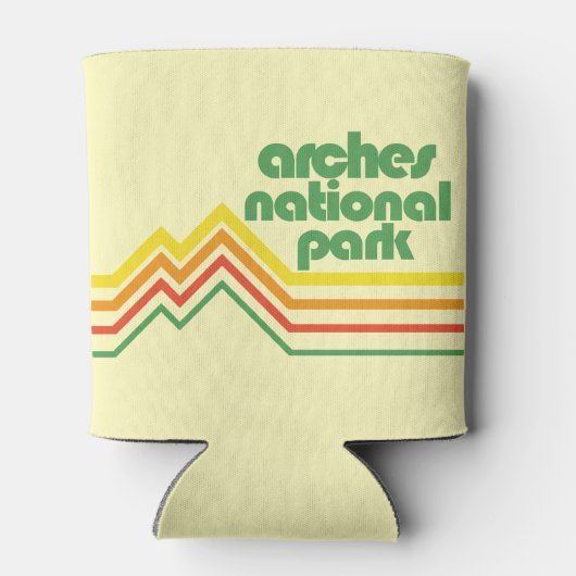 Nationaal park Arches Blikjeskoeler (Achterkant)