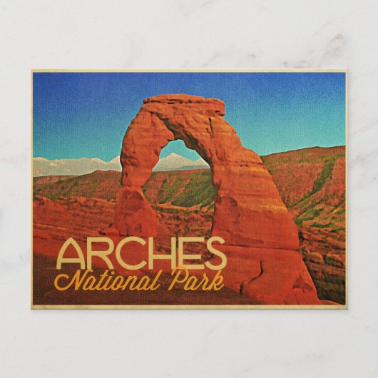 Nationaal park Arches Briefkaart (Voorkant)