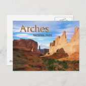 Nationaal park Arches Briefkaart (Voorkant / Achterkant)