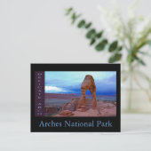 Nationaal park Arches Briefkaart (Staand voorkant)