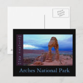 Nationaal park Arches Briefkaart (Voorkant / Achterkant)