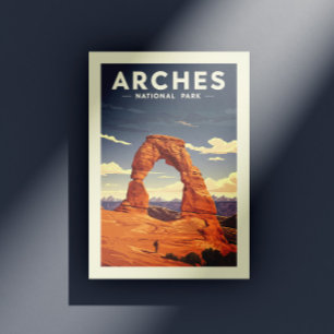 Nationaal park  Arches Briefkaart