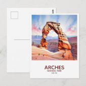 Nationaal Park Arches - Delicate Arch Briefkaart (Voorkant / Achterkant)