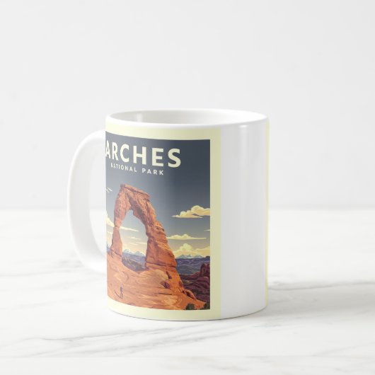 Nationaal park  Arches Koffiemok (Voorkant links)