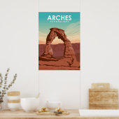 Nationaal park Arches Poster (Keuken)