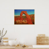 Nationaal park Arches Poster (Keuken)