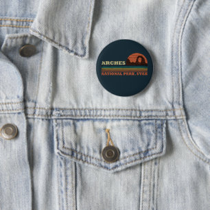 Nationaal park Arches Ronde Button 5,7 Cm