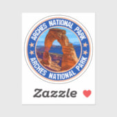 Nationaal park Arches Sticker (Vel)