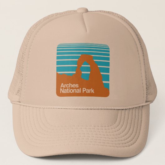 Nationaal park Arches Trucker Pet (Voorkant)