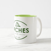 Nationaal park Arches Tweekleurige Koffiemok (Voorkant rechts)