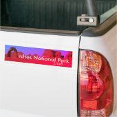 Nationaal park Arches, Utah Bumpersticker (Op Truck)